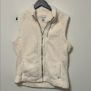 Calvin Klein Cream Textured Vest